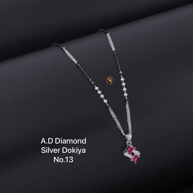 AD Diamond Daily Wear Designer Mangalsutra 14 Manufacturers
